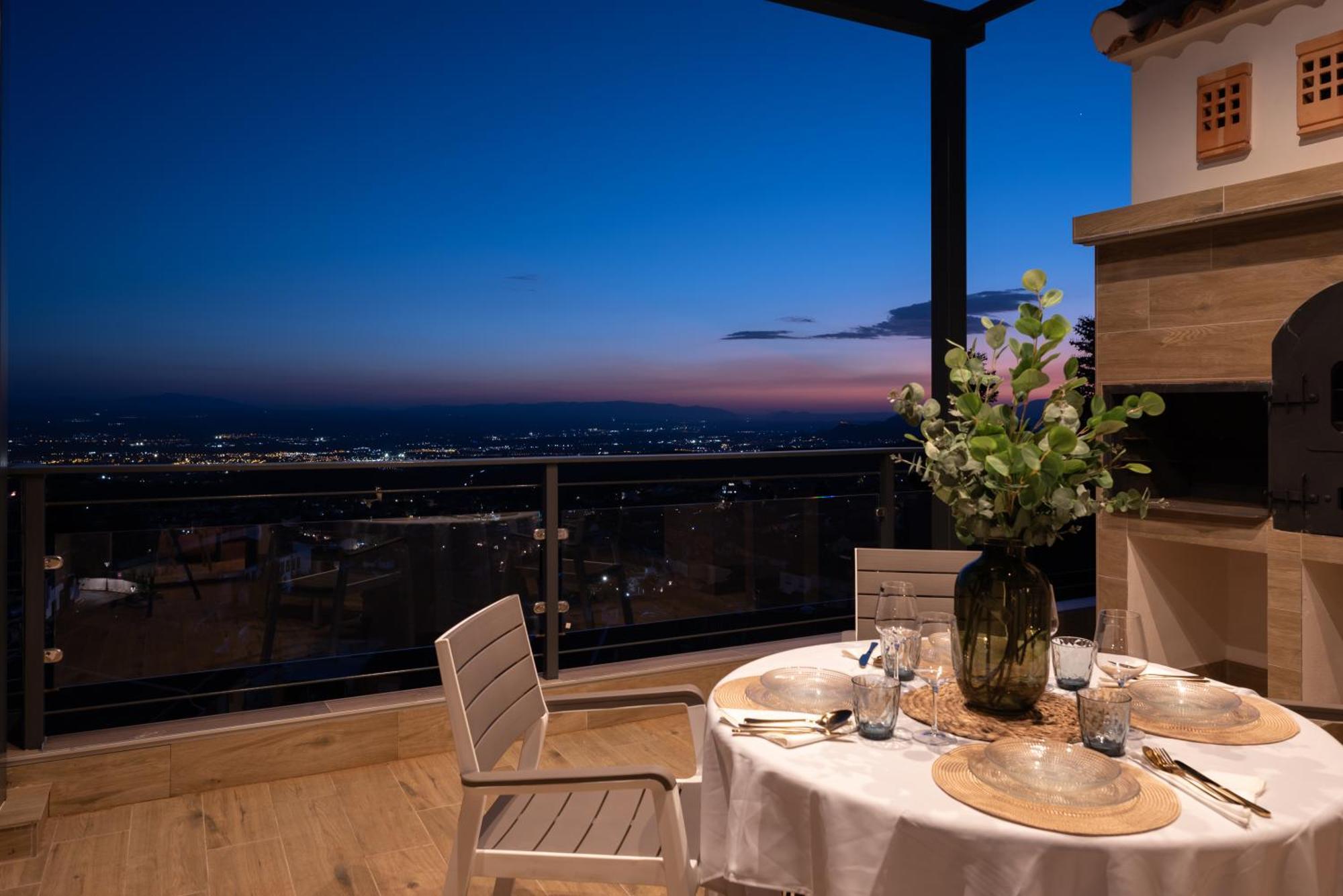 Casa Penalisa Con Jacuzzi, Barbacoa, Chimenea Y Vistas Panoramicas A Granada Villa Alfacar Екстериор снимка